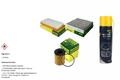 MANN-FILTER Filtersatz MANNOL Klimareiniger für Fiat 500 C 0.9 Lancia Ypsilon