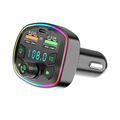 FM Transmitter Auto Bluetooth Kfz Radio Adapter PD +Dual USB Ladegerät für Handy