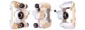 ELSTOCK Bremssattel hinten rechts Bremssystem für Toyota Yaris 87-0883-1