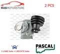 ACHSMANSCHETTE ANTRIEBSWELLE PAAR PASCAL G5P026PC 2PCS I FÜR CITROËN AX,SAXO