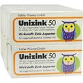 UNIZINK 50 magensaftresistente Tabletten 10X50 St PZN 3441644