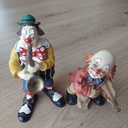 Deko  Figuren Clown 2 Stück