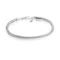 Echtes 925er-Sterlingsilber-Armband für Männer, Frauen und Teenager, 3 mm...