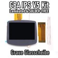 Grau GBA IPS V5 Laminated Kit OSD für GameBoy Advance - LCD Backlight Mod