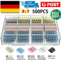 500 Tlg Lötverbinder Schrumpfverbinder Kabelverbinder Stoßverb. Schrumpf Set DE