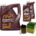 Ölfilter 7L MANNOL Energy Formula FR 5W-30 für Ford Fiesta VI Transit Courier