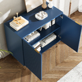 Kommode Sideboard Highboard Schrank Anrichte Wohnzimmer Esszimmer mit 2 Türen DE