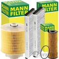MANN-FILTER INSPEKTIONSPAKET passend für 2.7+3.0 TDI AUDI A6 C6 / 163-240 PS