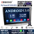 Android13 1+32G Autoradio 10" Carplay Für VW Passat B7 2011-2022 GPS KAM RDS
