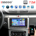 64G Carplay Für VW Tiguan 2007-2015 T5 Golf 5 Android 14 Autoradio GPS Navi SWC
