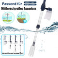 Elektrische Aquarium Staubsauger Set Mulmsauger Fish Bodenreinigung Einstellbar