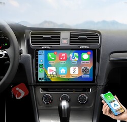 4+64G DAB+ SWC Android 13 Autoradio Für Golf 7 2013-2017 CarPlay GPS Navi 4G-LTE