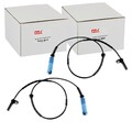 2x NTY ABS-SENSOR RADDREHZAL HINTEN BEIDSEITIG passend für BMW 5 | HCA-BM-011