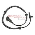 Sensor, Raddrehzahl METZGER 09001034 GREENPARTS für LAND ROVER, Hinterachse