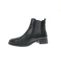 Caprice Chelsea Boots Stiefelette Schwarz Leder Damen Schuhe Gr. 37