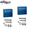 2x SACHS SCHRAUBENSATZ FÜR DOMLAGER + STOSSDÄMPFER HINTEN FÜR AUDI/SEAT/SKODA/VW