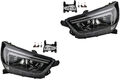 Scheinwerfer Set H7 HB3 passend für Opel Mokka 07/16- LWR + Nebel +Leuchtmittel