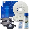 4x ATE Bremsscheibe + Beläge Vorne+Hinten für VW CRAFTER 30-50 Kasten 2E + BR