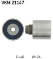 SKF Umlenk-/Führungsrolle, Zahnriemen VKM 21147 für AUDI CHRYSLER DODGE FORD