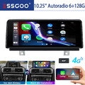 10,25" Android 13 CarPlay Autoradio DAB+ 128GB GPS Navi für BMW F20 F21 F23 NBT