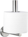 WENKO Toilettenpapier-Ersatzrollenhalter Bosio Edelstahl Matt - Wc-Rollenhalter,