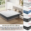 7-Zonen Taschenfederkern-Matratze (Höhe 25/26/27cm) 90-160x200 Federkernmatratze