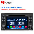 4-Kern Android Autoradio DAB+GPS Mercedes A/B Klasse Sprinter Viano Crafter SWC