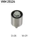 SKF Umlenkrolle Zahnriemen VKM 25124 für YS3G SAAB G09 Z18 INSIGNIA OPEL 28mm