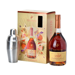 Remy Martin 1738 Accord Royal Cognac Geschenkset mit Shaker - 40 % Vol./ 0,7 L