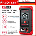  HT123 Digital Multimeter Smart Voltmeter Ohmmeter AC DC Meter Tester DE