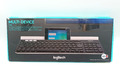 Logitech Tastatur K780 Multi-Device USB-Tastatur Kabellos - Schwarz Deutsch