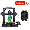 (Schwarz Bundle) Anycubic Kobra 2 Pro 3D Drucker 500mm/s 10x schneller Fast