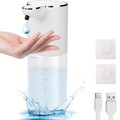 400ml Seifenspender mit Sensor, Automatischer Seifenspender, Wandseifenspender