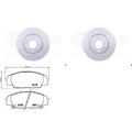 HELLA PAGID BREMSENSET 300mm VORNE passend für HONDA S2000 AP