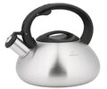 Wasserkocher aus Edelstahl, Pfeifkessel mit bequemer Griff, Teekessel 3L KH-3269