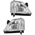 Scheinwerfer Hauptscheinwerfer Set rechts & links H1/H7 für Opel Meriva