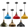 Modern Vintage Industriell Retro Metall Deckenlampen Schirm Hängelicht