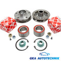 2x RADNABE 5x100 + FEBI RADLAGER VORNE für VW GOLF 3 GTI 16V VR6 CORRADO PASSAT