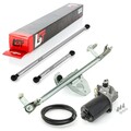 Wischermotor Front Scheibenwischer Gestänge Stangen für OPEL Corsa C 2000-2012