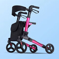 Rollator Outdoor - mit Luftbereifung - faltbar, leicht, mit Tasche - Gelände