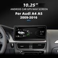 Carplay Für Audi A4 B8 A5 09-16 Android 14 Autoradio GPS Navi 4G WIFI DAB+ 128GB