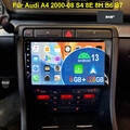 DAB 8Core Für Audi A4 8E 8H B6 B7 2000-09 Carplay 6+128G Android 13 Autoradio BT
