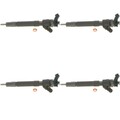 4x BOSCH Einspritzdüse für Nissan Qashqai II J11 J11_ 1.6 dCi Renault Grand