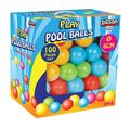 Pilsan Bällebad 06400, 100 bunte Spielbälle je 6 cm Durchmesser im Karton