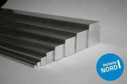 Aluminium Flachstange 25x15 mm AlMgSi0,5 Block 4kant Aluprofil Alu Vierkant 