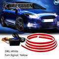 Für Ford Focus LED Motorhaube Lichtstreifen Tagfahrleuchte DRL Dynamic Scan