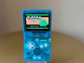 Nintendo Game Boy Advance SP Transparent Blue IPS V5 Edition