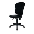Topstar Bürodrehstuhl m.Permanentkontakt schwarz 420-550mm o.Armlehnen