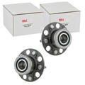 2X NTY RADLAGER-SATZ HINTEN BEIDSEITIG PASSEND FÜR HONDA LEGEND SHUTTLE |