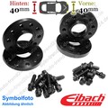 Spurplatten schwarz vorne, hinten 40mm/Achse u.a.: Audi A6 4A2 C8 Bj. 2019-2022